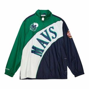 Mitchell & Ness Dallas Mavericks Arched Retro Lined Windbreaker multi/white kép