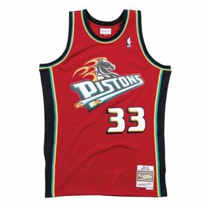 Mitchell & Ness Detroit Pistons #33 Grant Hill Swingman Jersey scarlet kép