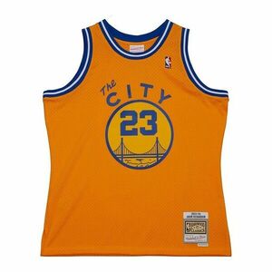 Mitchell & Ness Golden State Warriors #23 Jason Richardson Swingman Jersey yellow kép