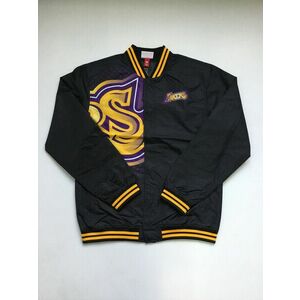 Mitchell & Ness Los Angeles Lakers Big Face 7.0 Jacket black kép