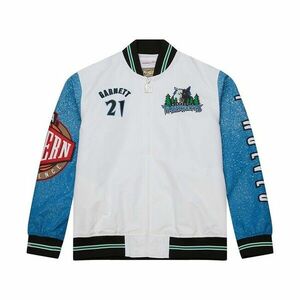 Mitchell & Ness Minnesota Timberwolves #21 Kevin Garnett Player Burst Warm Up Jacket multi/white kép