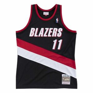 Mitchell & Ness Portland Trail Blazers #11 Arvydas Sabonis Swingman Jersey black kép