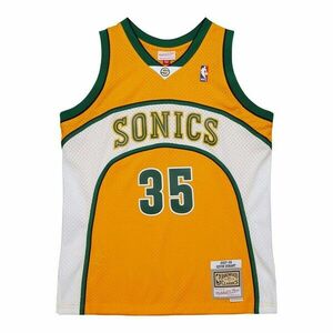 Mitchell & Ness Seattle Supersonics #35 Kevin Durant Alternate Jersey yellow kép