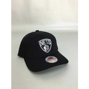 Mitchell & Ness snapback Brooklyn Nets Team Logo High Crown Red black kép