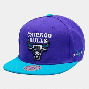 Mitchell & Ness snapback Chicago Bulls Core V Snapback purple/teal kép