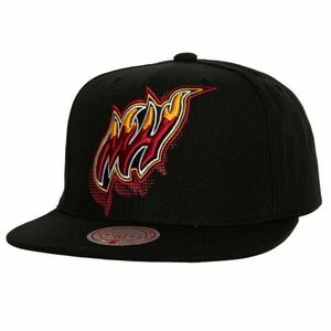 Mitchell & Ness snapback Miami Heat Big Face 7.0 Snapback black kép