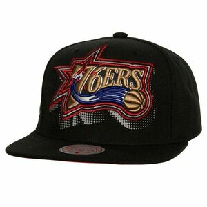 Mitchell & Ness snapback Philadelphia 76ers Big Face 7.0 Snapback black kép