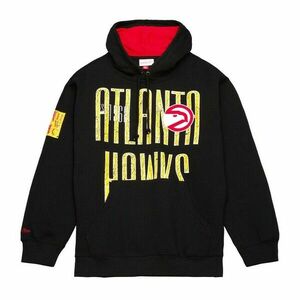 Mitchell & Ness sweatshirt Atlanta Hawks NBA Team OG Fleece 2.0 black kép