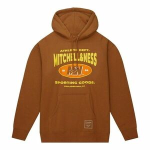 Mitchell & Ness sweatshirt Branded M&N Athletic Dept Hoodie brown kép