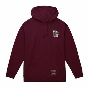 Mitchell & Ness sweatshirt Branded M&N Flag Hoodie purple kép