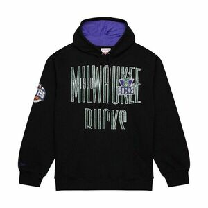 Mitchell & Ness sweatshirt Milwaukee Bucks NBA Team OG Fleece 2.0 black kép