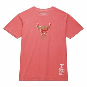 Mitchell & Ness T-shirt Chicago Bulls Golden Hour Glaze SS Tee red kép