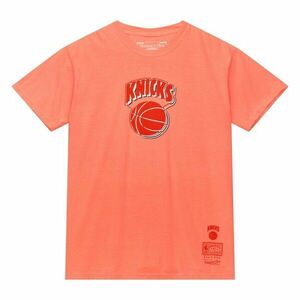 Mitchell & Ness T-shirt New York Knicks Golden Hour Glaze SS Tee orange kép