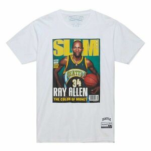 Mitchell & Ness T-shirt Ray Allen NBA Slam Tee white kép