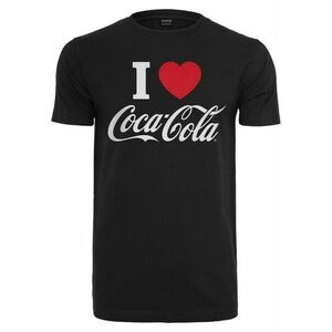 Mr. Tee Coca Cola I Love Coke Tee black kép