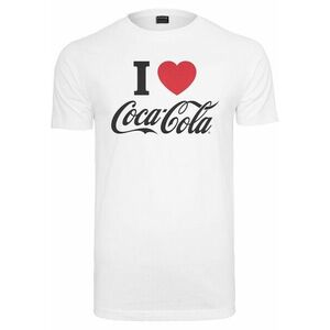 Mr. Tee Coca Cola I Love Coke Tee white kép