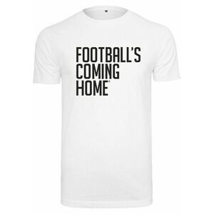 Mr. Tee Footballs Coming Home Logo Tee white kép