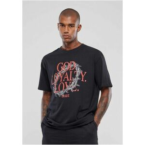 Mr. Tee God Loyalty Love Oversize Tee black kép