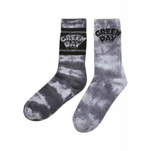 Mr. Tee Green Day Tie Die Socks 2-Pack black/white kép