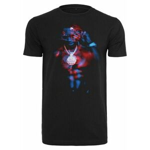 Mr. Tee Gucci Mane Red Blue Tee black kép