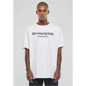 Mr. Tee Hustle Oversize Tee white kép