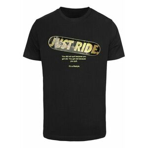 Mr. Tee Just Ride Tee black kép