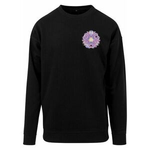 Mr. Tee Ladies Psychadelic Mandala Crewneck black kép