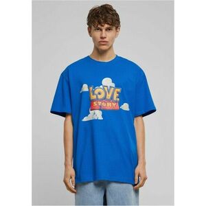 Mr. Tee Love Story Heavy Oversize Tee cobalt blue kép