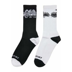 Mr. Tee Major City 069 Socks 2-Pack black/white kép