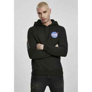 Mr. Tee NASA Insignia Flag Hoody black kép