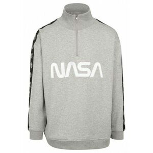 Mr. Tee NASA Wormlogo Troyer Astronaut heather grey kép