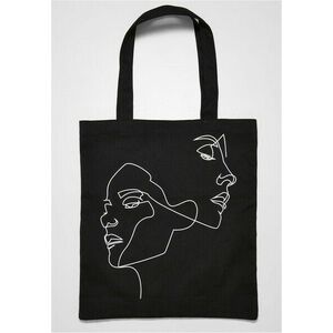 Mr. Tee One Line Canvas Bag black kép