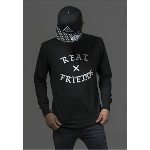 Mr. Tee Real Friends Crewneck black kép