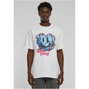 Mr. Tee Sad Boy Heavy Oversize Tee white kép