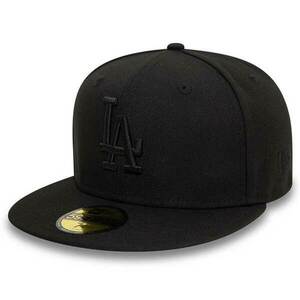 Sapkák New Era 59Fifty Essential LA Dodgers Black Black cap kép