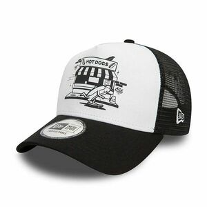 sapka New Era 940 AF Trucker Graphic Hotdog Trucker Black kép