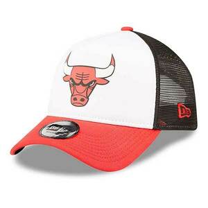 sapka New Era 940 Af Trucker NBA Team Clear Black Chicago Bulls cap White Black Red kép
