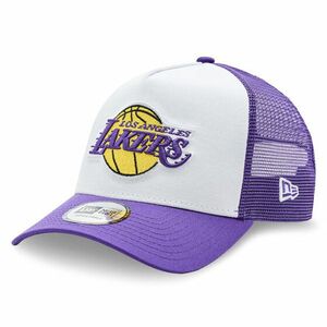 sapka New Era 940 Af Trucker NBA Team Clear Lakers Purple kép