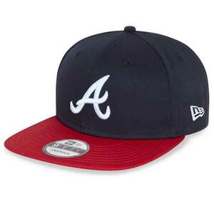 sapka New Era 9Fifty MLB Essential Atlanta Braves Navy Snapback cap kép