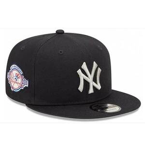 sapka New Era 9FIFTY MLB Team side patch NY Yankees Navy Grey snapback cap kép