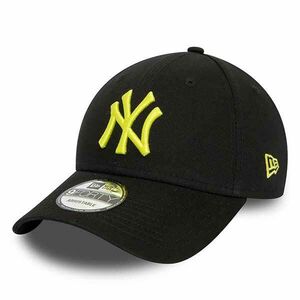 Sapka New Era 9FORTY Adjustable Cap New York Yankees League Essential Black Neon Green kép
