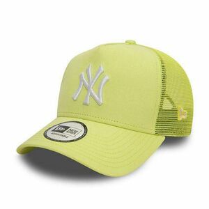 sapka New Era 9Forty E-Frame League Essential NY Yankees Pastel Green Adjustable trucker cap kép