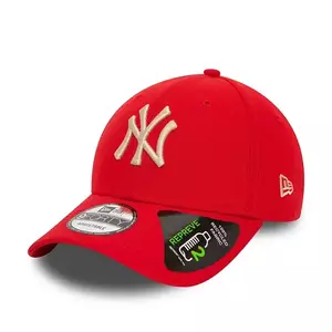 Sapka New Era 9FORTY MLB Repreve NY Yankees Scarlet kép