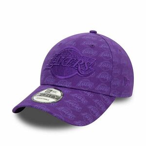 Sapka New Era 9FORTY Team Monogram NBA LA LAkers Purple cap kép