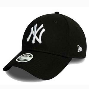 Női Sapka New Era 9Forty Womens MLB league Essential NY Yankees Black White adjustable cap kép