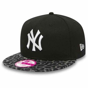 Női Sapka New Era 9Forty Womens Vize NY Yankees Leopard Black Snapback cap kép