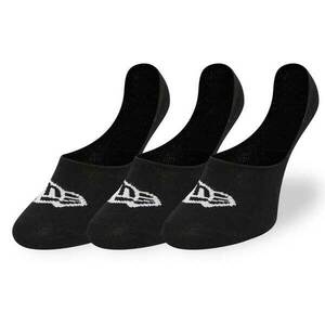 Zokni New Era Flag Invisible 3pack socks Black Unisex kép