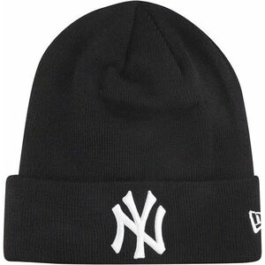 Sapka NEW ERA MLB essential cuff knit NEYYAN NY Black White kép