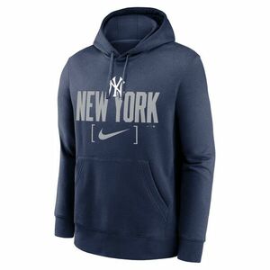 Nike Sweatshirt Men's MLB Club Slack Fleece Hood New York Yankees midnight navy kép