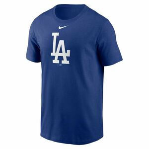 Nike T-shirt Men's Fuse Large Logo Cotton Tee Los Angeles Dodgers rush blue kép